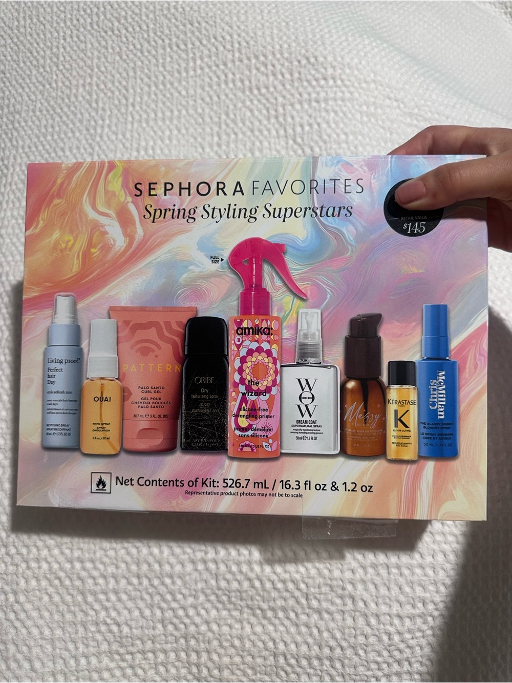 Retail value $145 Sephora Favorites Spring Styling Superstars Kit - Pink